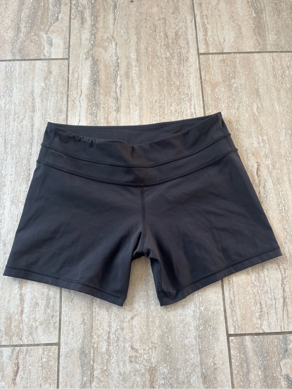 lululemon athletica Black High-Rise Athletic Shorts